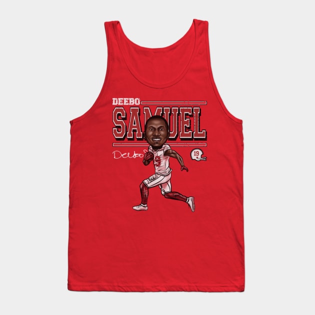 Deebo Samuel San Francisco Cartoon Tank Top by Buya_Hamkac